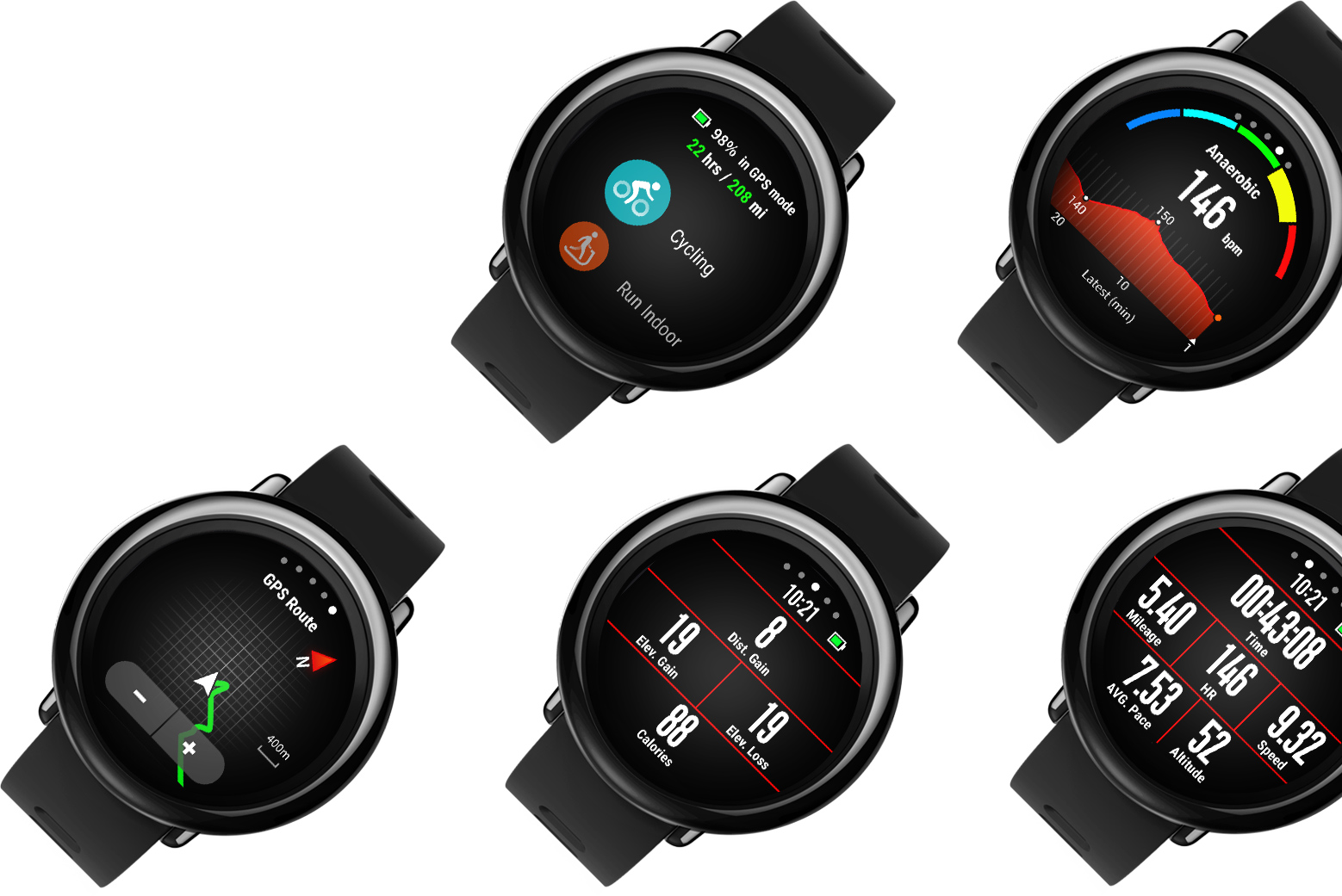 xiaomi amazfit pace red